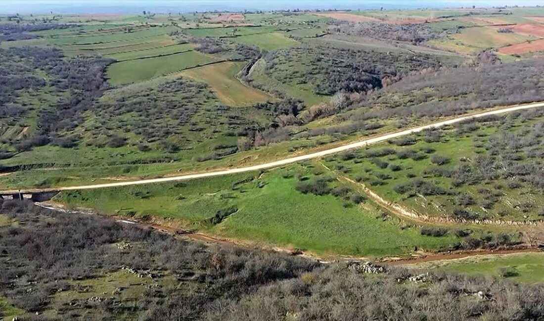 Tarım ve Orman Bakanı İbrahim Yumaklı, Edirne'deki Çömlekköy Barajı'nın yapımına