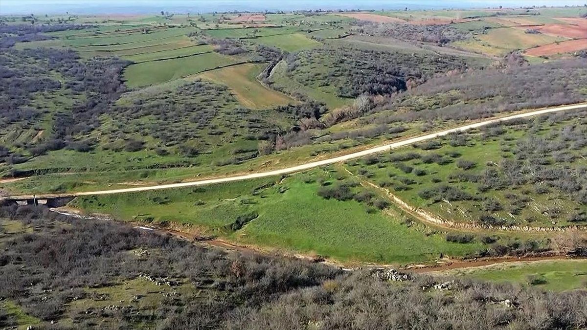 Tarım ve Orman Bakanı İbrahim Yumaklı, Edirne'deki Çömlekköy Barajı'nın yapımına