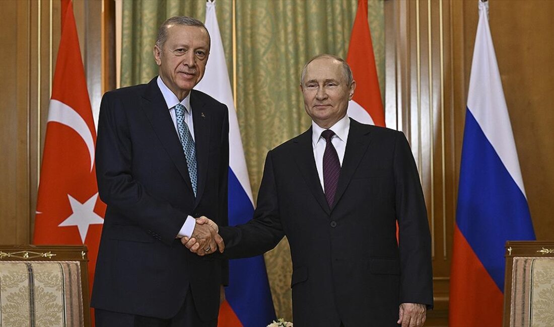Cumhurbaşkanı Recep Tayyip Erdoğan, telefonda görüştüğü Rusya Devlet Başkanı Vladimir
