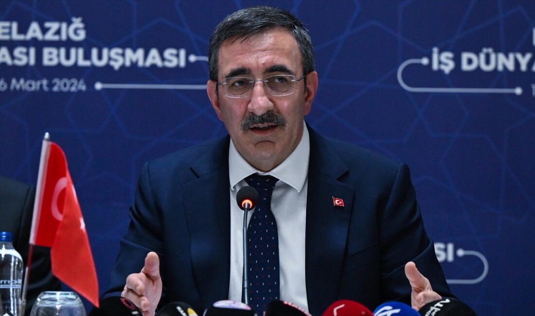 Cumhurbaşkanı Yardımcısı Cevdet Yılmaz, "Şimdi bu huzur ve güven ortamında