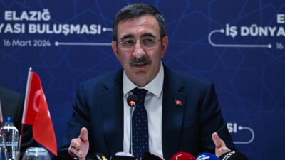 Cumhurbaşkanı Yardımcısı Cevdet Yılmaz, "Şimdi bu huzur ve güven ortamında