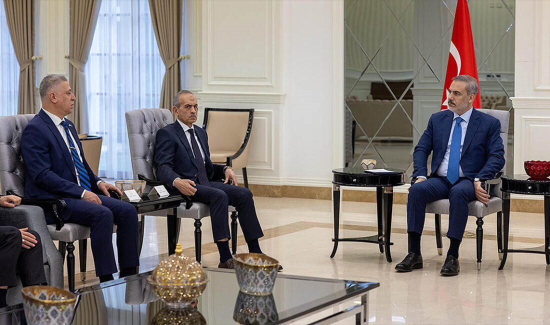 Dışişleri Bakanı Hakan Fidan, Bağdat'ta Irak Türkmen Cephesi Başkanı Hasan