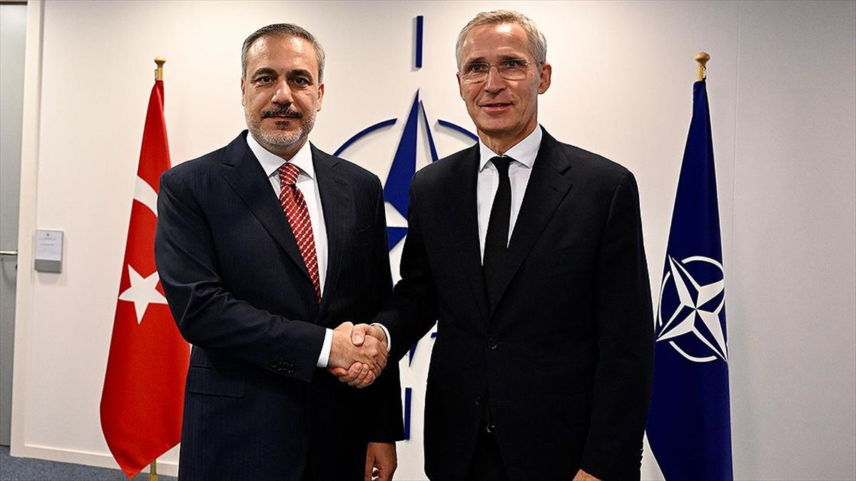 Dışişleri Bakanı Hakan Fidan, NATO Genel Sekreteri Jens Stoltenberg ile