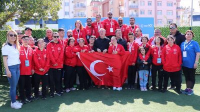 Antalya'da düzenlenen 2. Down Sendromlular Dünya Spor Oyunları'nda (Trisome Oyunları)