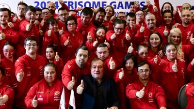 "Down sendromlu sporcuların olimpiyatı" olarak nitelendirilen ve 33 ülkeden 488