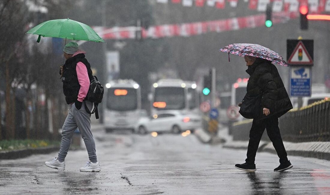 EDİRNE (AA) – Edirne ve Kırklareli’nde sağanak etkili oluyor. Edirne’de