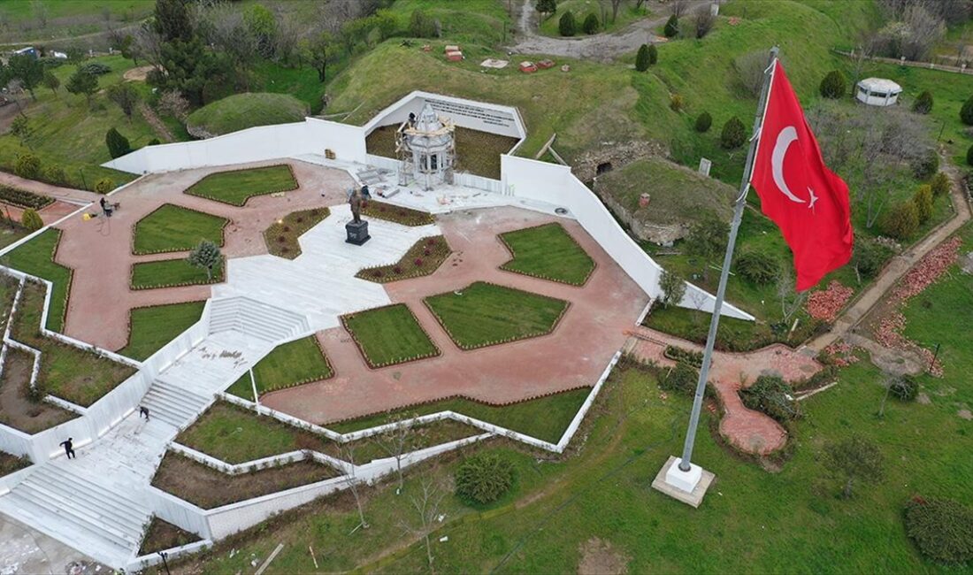 Edirne müdafi Şükrü Paşa'nın kabri ve anıtının da bulunduğu, kent