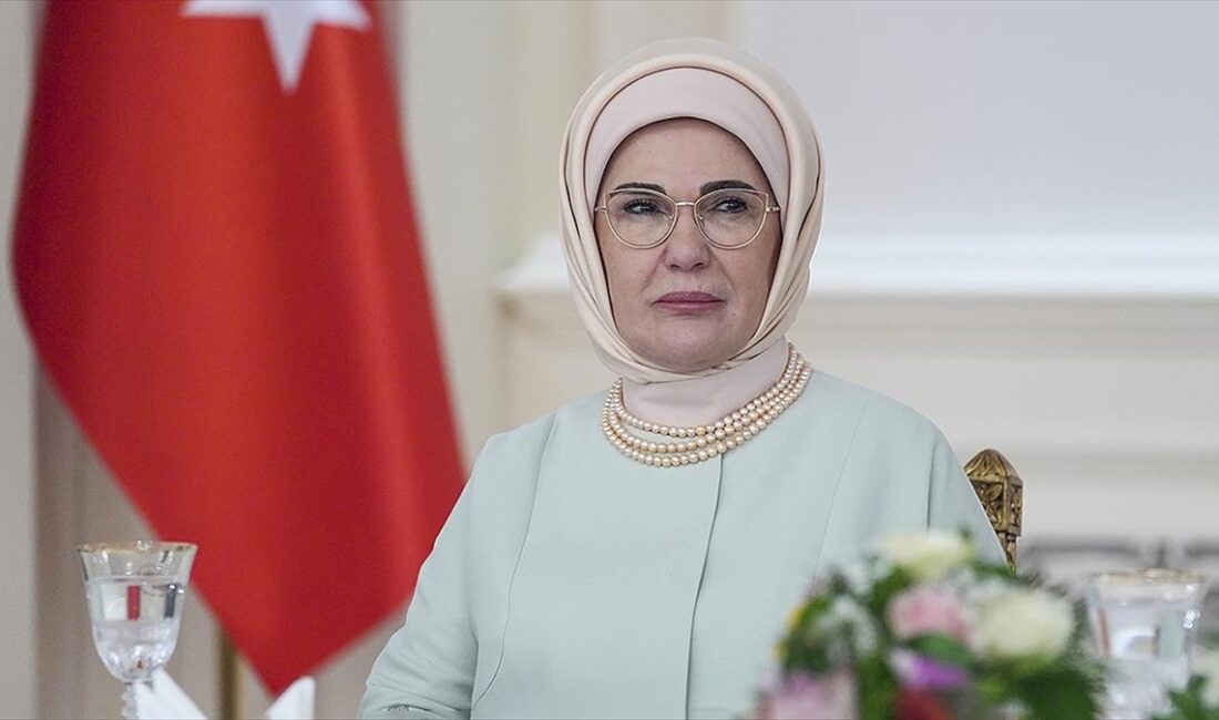 Emine Erdoğan, Gazze başta olmak üzere yeryüzündeki tüm çocukların hak