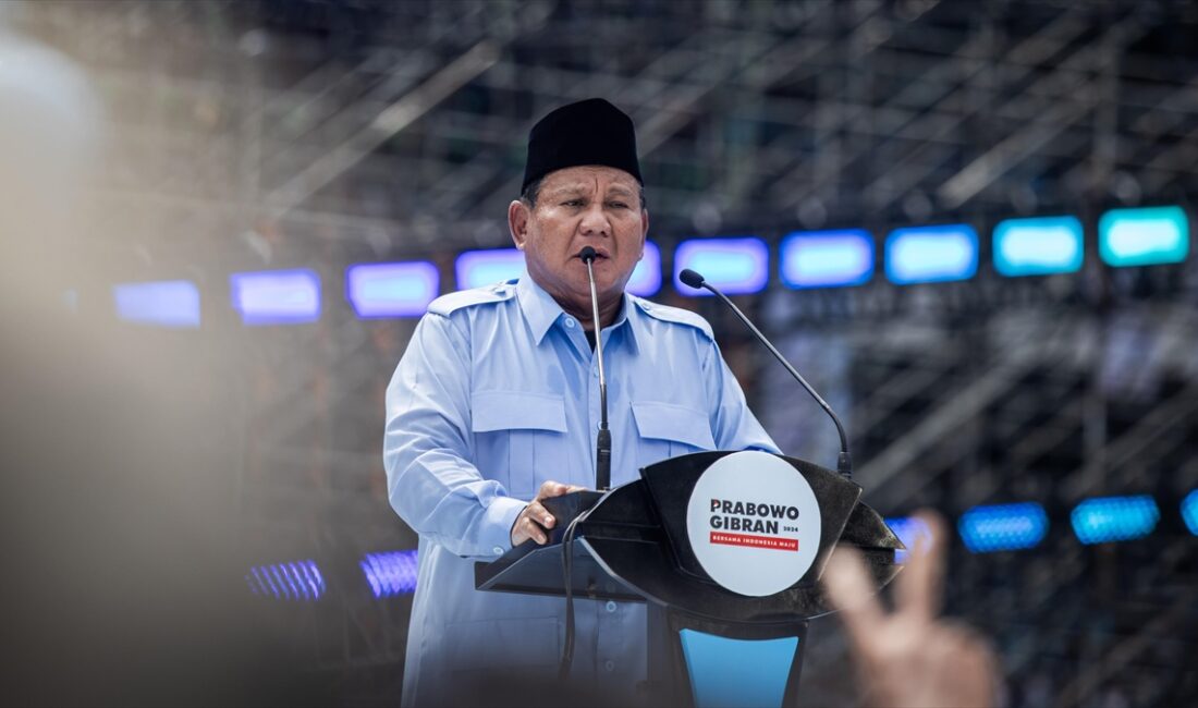 Resmi sonuçlara göre, mevcut Savunma Bakanı Prabowo Subianto, oyların yüzde