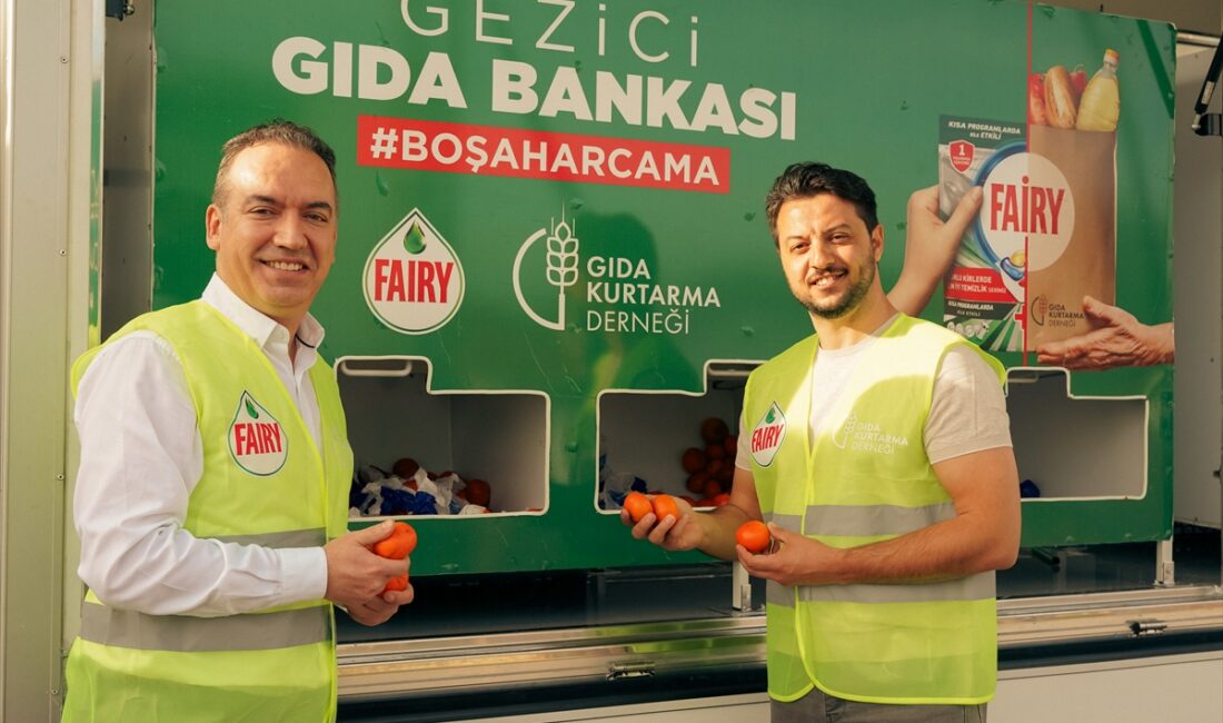 GAZİANTEP (AA) – Fairy, Gıda Kurtarma Derneği (GKTD) işbirliğiyle hayata