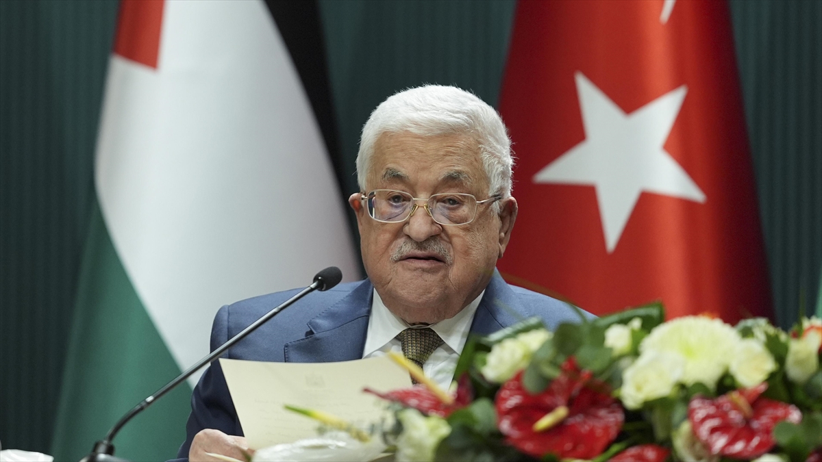 Filistin Devlet Başkanı Abbas, "Türkiye, Filistin halkına karşı kardeşlik temelinde