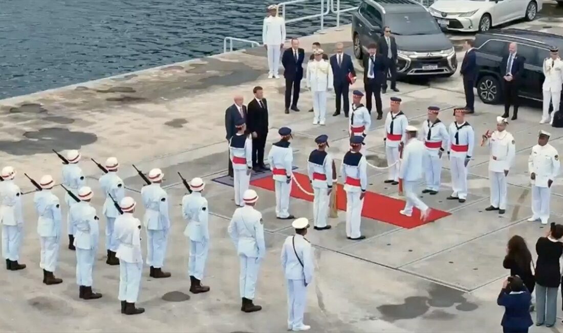 BOLİVAR (AA) – Macron, Brezilya ziyaretinin ikinci gününde Rio de
