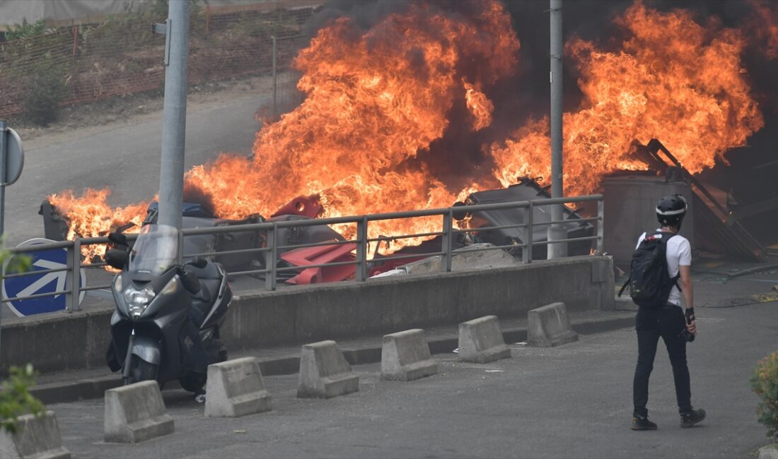 Fransa'nın başkenti Paris yakınlarında 18 yaşındaki motosikletli gencin 14 Mart'taki