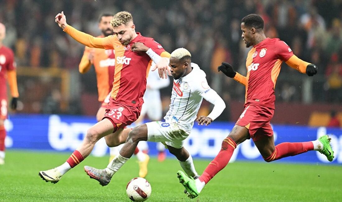 Galatasaray, Trendyol Süper Lig'in 29. haftasında konuk ettiği Çaykur Rizespor'u