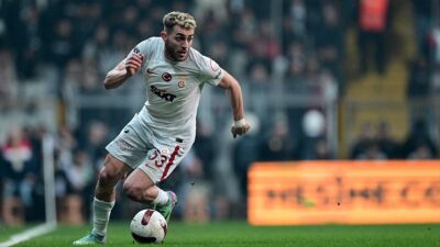 Galatasaraylı futbolcu Barış Alper Yılmaz, teknik direktör Okan Buruk'un görev