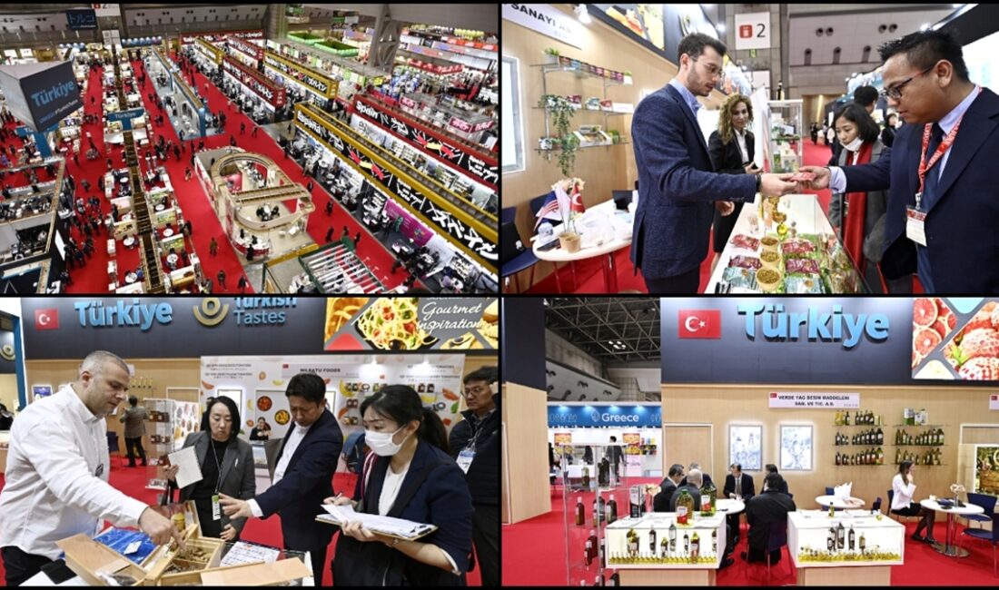 Türk gıda ihracatçılarının, Japonya'nın en önemli gıda fuarı olarak gösterilen