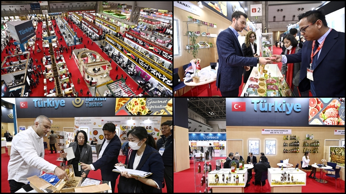 Türk gıda ihracatçılarının, Japonya'nın en önemli gıda fuarı olarak gösterilen