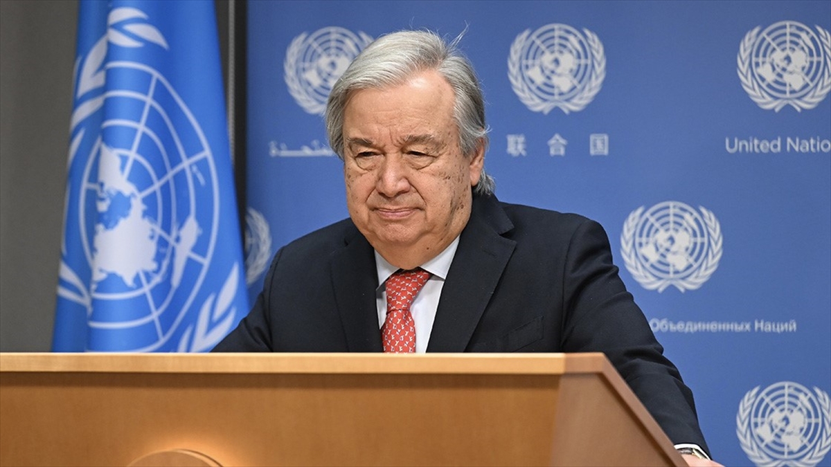 Birleşmiş Milletler (BM) Genel Sekreteri Antonio Guterres, Gazze'de insani ateşkes