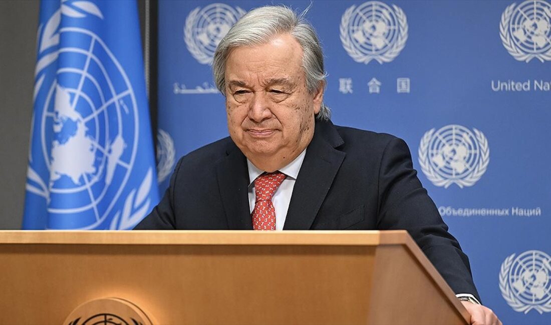 BM Genel Sekreteri Guterres, İsrail'in UNRWA'nın gıda yardım konvoylarının Gazze'nin