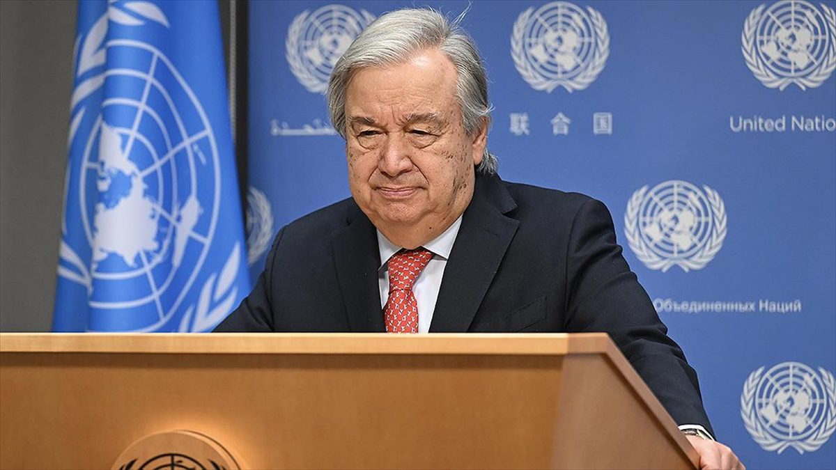 BM Genel Sekreteri Guterres, İsrail'in UNRWA'nın gıda yardım konvoylarının Gazze'nin