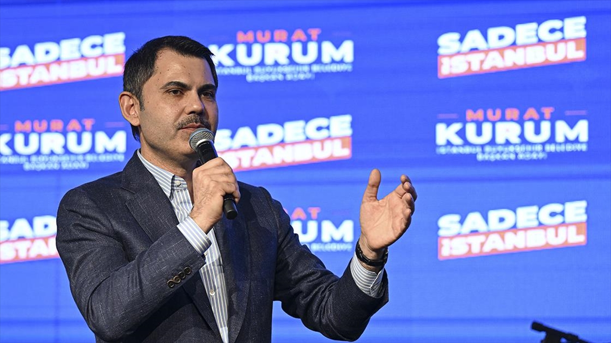 Cumhur İttifakı'nın İstanbul Büyükşehir Belediye (İBB) Başkan adayı Murat Kurum,