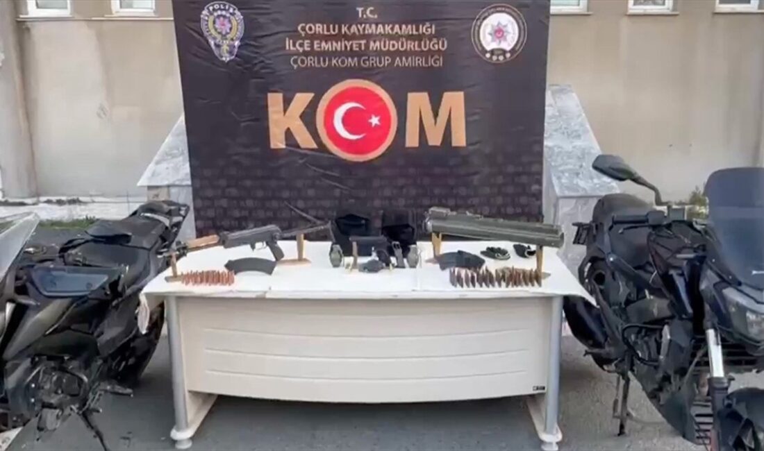 İçişleri Bakanı Ali Yerlikaya, Tekirdağ'ın Çorlu ilçesinde, elebaşılığını Barış Boyun'un