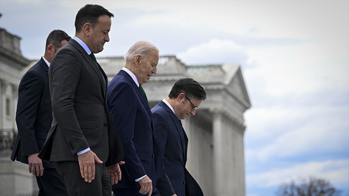Başbakan Leo Varadkar, Beyaz Saray'da Aziz Patrick Günü etkinliğindeki konuşmasında