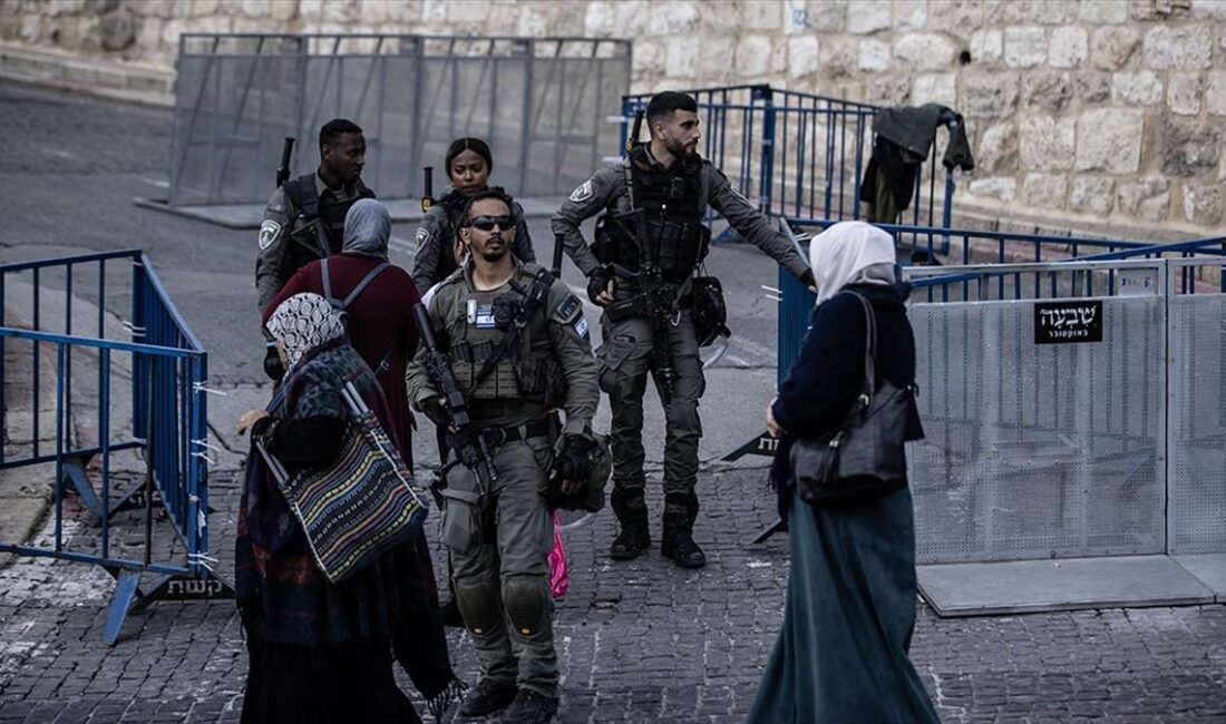 İsrail polisi, 7 Ekim'den sonra 22. haftada da işgal altındaki