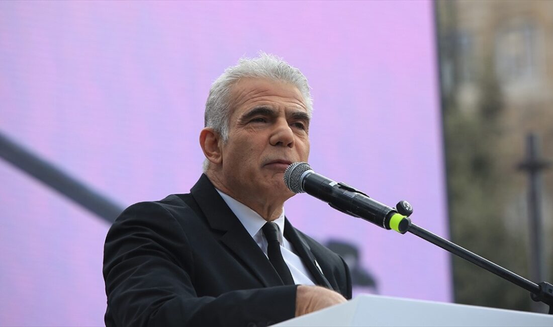 İsrail'de ana muhalefet lideri Yair Lapid, Gazze’deki İsrailli esirlerin serbest