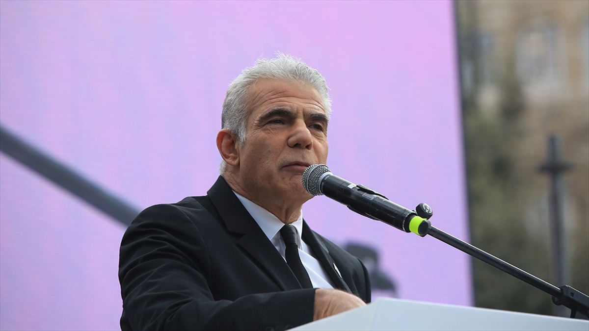 İsrail'de ana muhalefet lideri Yair Lapid, Gazze’deki İsrailli esirlerin serbest