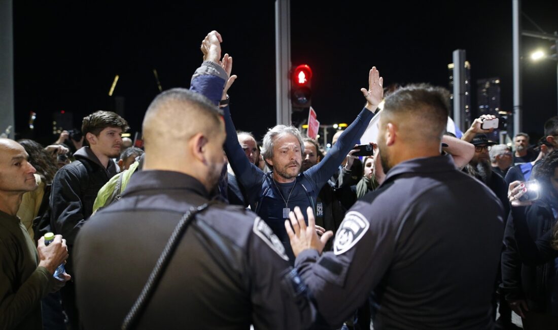 KUDÜS (AA) – İsrail’in genelinde, abluka altındaki Gazze Şeridi’ndeki esirlerin