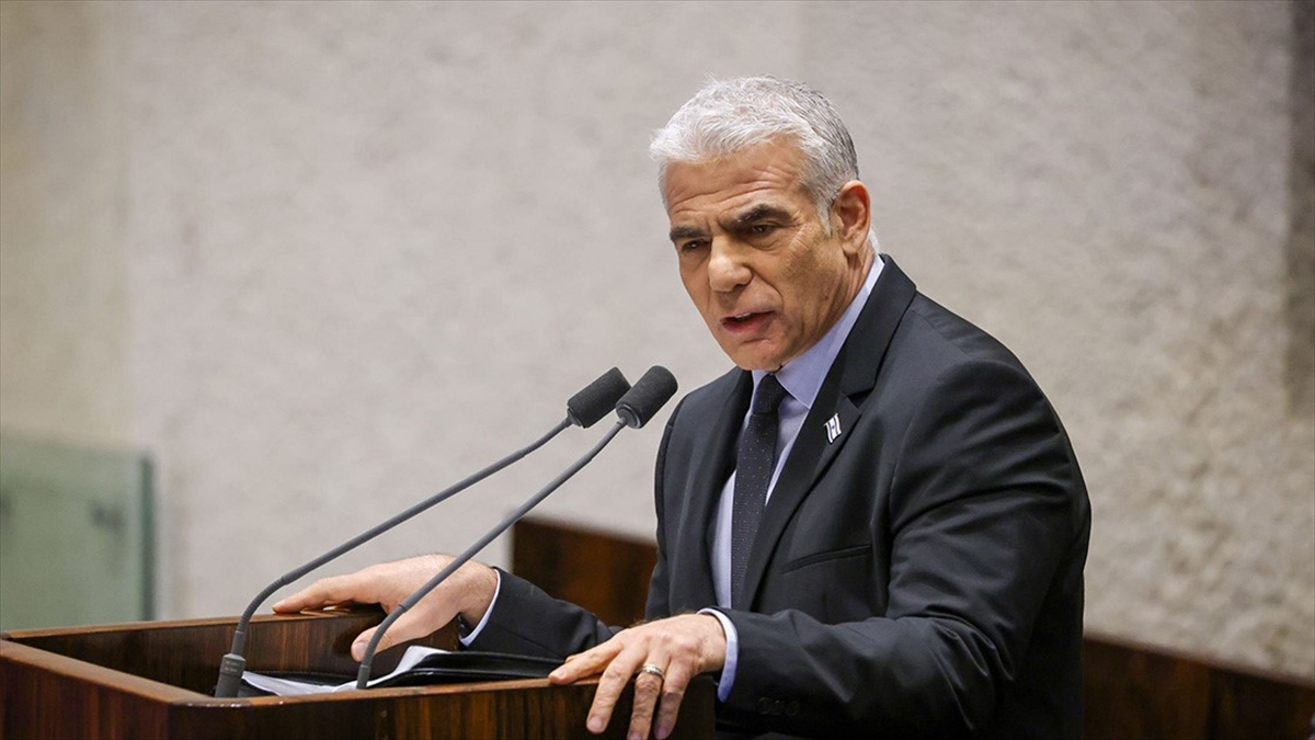 İsrail'de ana muhalefet lideri Yair Lapid, aşırı sağcı Maliye Bakanı
