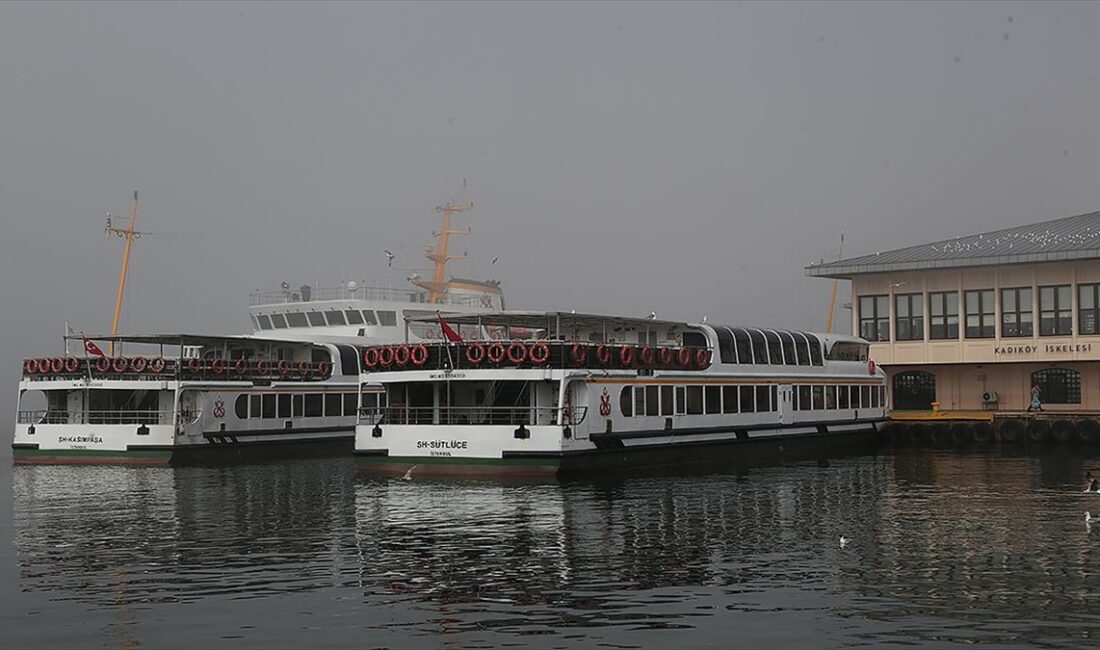 İSTANBUL (AA) – Şehir Hatlarından yapılan açıklamaya göre, Sedef Adası-Büyükada,