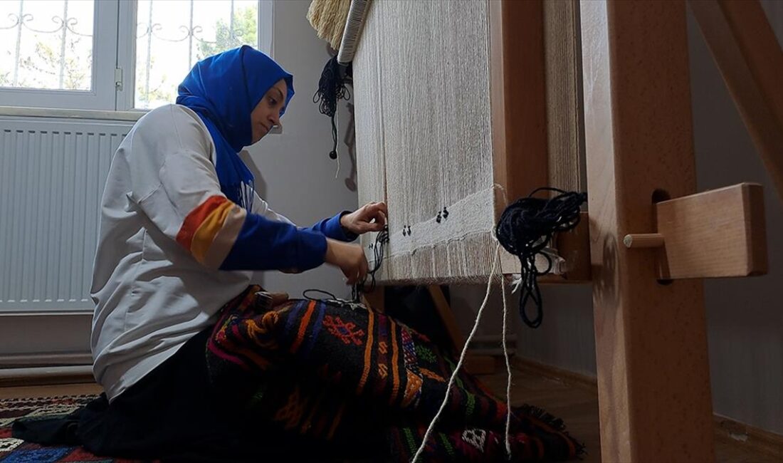 Orta Asya'dan göç eden Yörüklerin elde dokuduğu Yağcıbedir halısı geleneğini