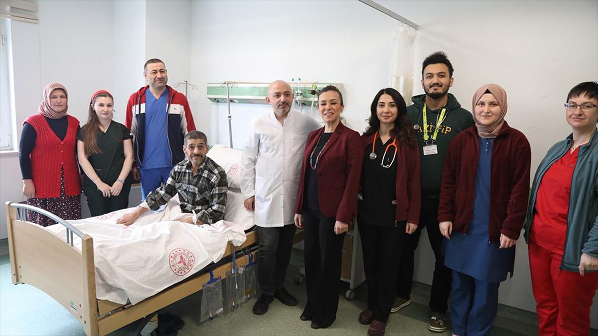 SAMSUN (AA) – Samsun’da yaklaşık 3 ay önce yutma güçlüğü