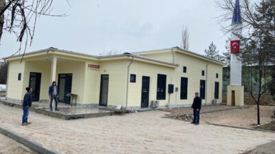 İSTANBUL (AA) – Karmod, Kahramanmaraş'ta çelik sistemle inşa edilen cami