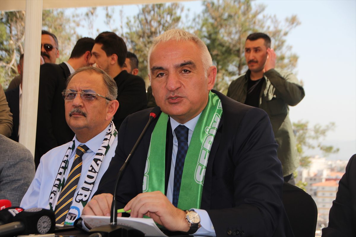 ANTALYA (AA) – Kültür ve Turizm Bakanı Mehmet Nuri Ersoy,