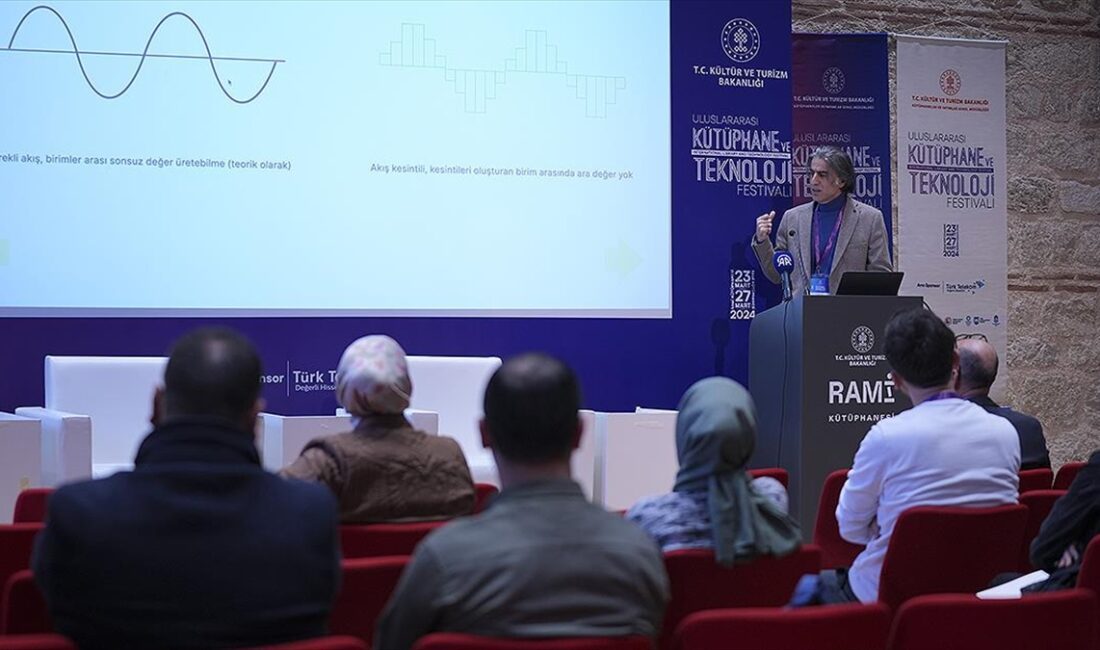 Kültür ve Turizm Bakanlığınca Rami Kütüphanesi'nde düzenlenen "Uluslararası Kütüphane ve