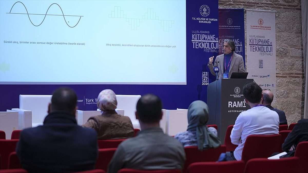 Kültür ve Turizm Bakanlığınca Rami Kütüphanesi'nde düzenlenen "Uluslararası Kütüphane ve