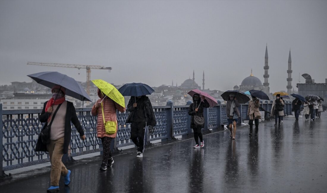 Marmara Bölgesi'nde şubat yağışlarının 1991-2020 ortalamasına göre yüzde 56, geçen