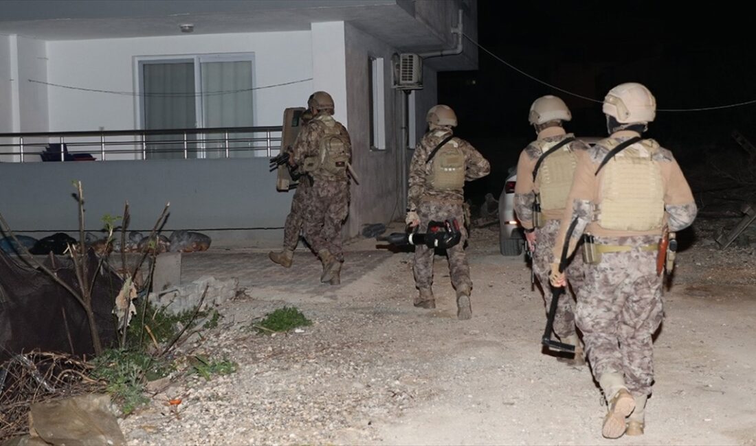 MERSİN (AA) – Mersin İl Emniyet Müdürlüğü Terörle Mücadele ve