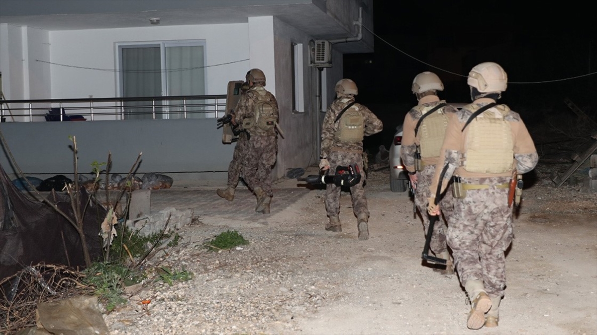 MERSİN (AA) – Mersin İl Emniyet Müdürlüğü Terörle Mücadele ve