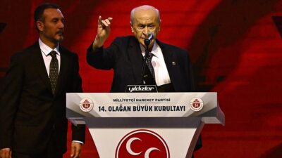 MHP Genel Başkanı Devlet Bahçeli, MHP 14. Olağan Büyük Kurultayı'nda,
