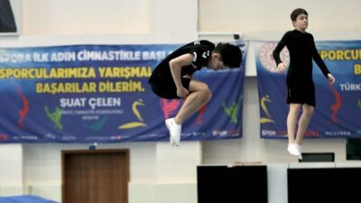 Trampolin Cimnastik Milli Takımı sporcuları, 3-7 Nisan tarihlerinde Portekiz'de düzenlenecek