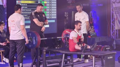 Milli para halterci Abdullah Kayapınar, Mısır'da düzenlenen Para Halter Dünya