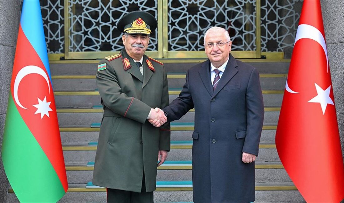 ANKARA (AA) – Bakan Güler, Azerbaycanlı mevkidaşı Hasanov’u Milli Savunma