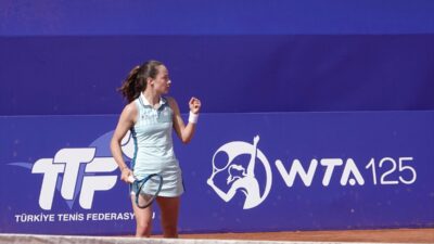 ANTALYA (AA) – Milli tenisçi Zeynep Sönmez, Kadınlar Tenis Birliği