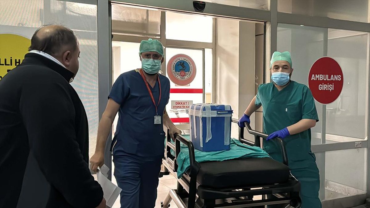 Samsun'da motosiklet kazasında ağır yaralanan ve tedavi gördüğü hastanede beyin