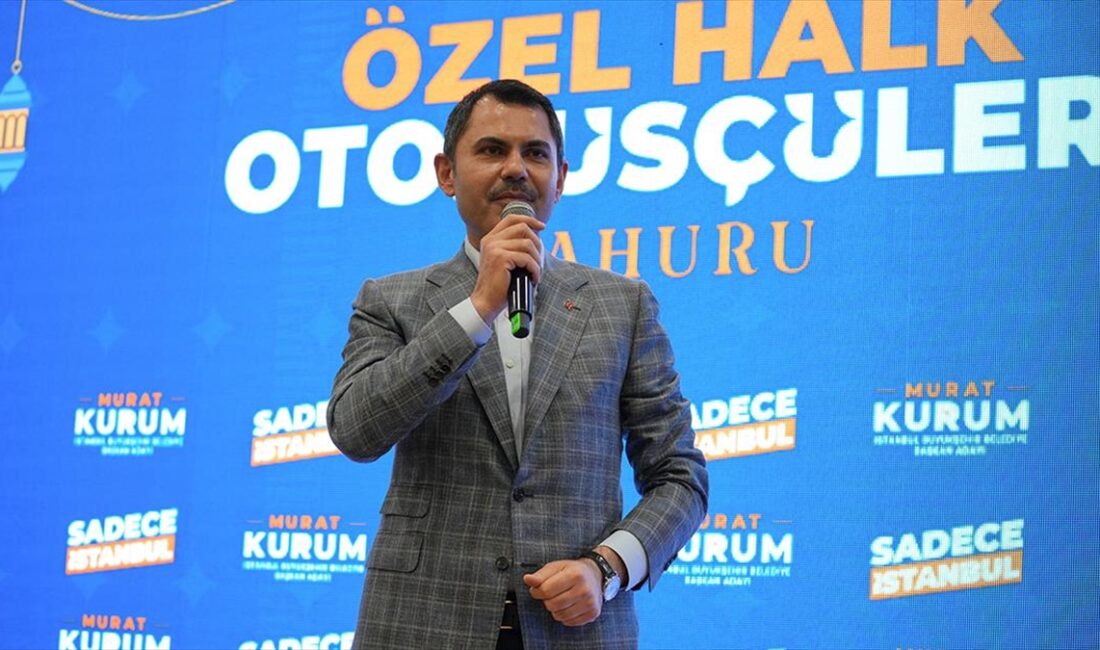Cumhur İttifakı'nın İBB Başkan adayı Murat Kurum, "İstanbul halk otobüsü