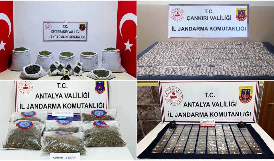 İçişleri Bakanı Ali Yerlikaya, 11 ilde eş zamanlı düzenlenen "Narkoçelik-4"